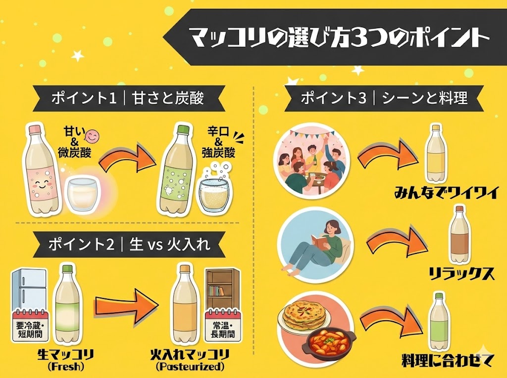 もう迷わない!あなたにぴったりのマッコリが見つかる選び方 3つのポイント