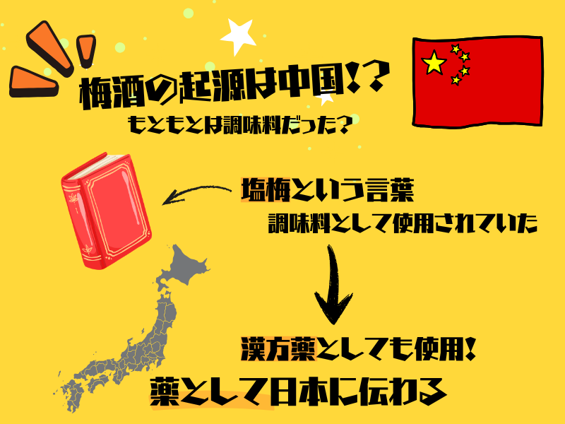 梅酒の起源は中国にあり！薬としての4000年の歴史