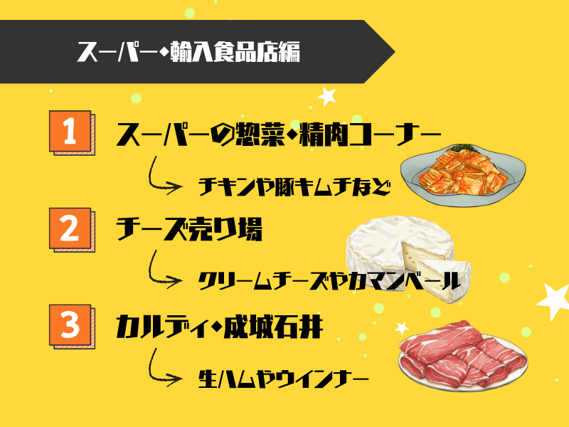 【スーパー・輸入食品店編】週末じっくり楽しむ本格おつまみ