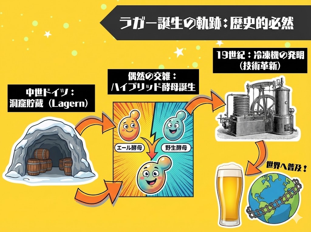 なぜ世界は2種類に分かれた?ラガーとエールの歴史的必然