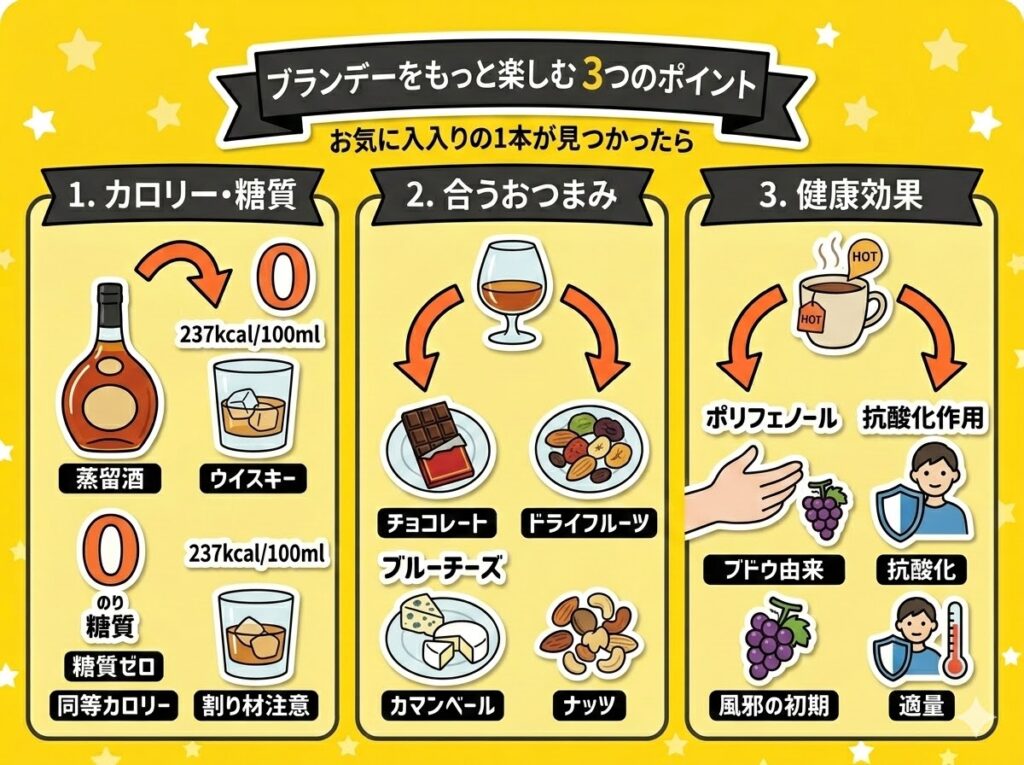 ブランデーをもっと楽しむ