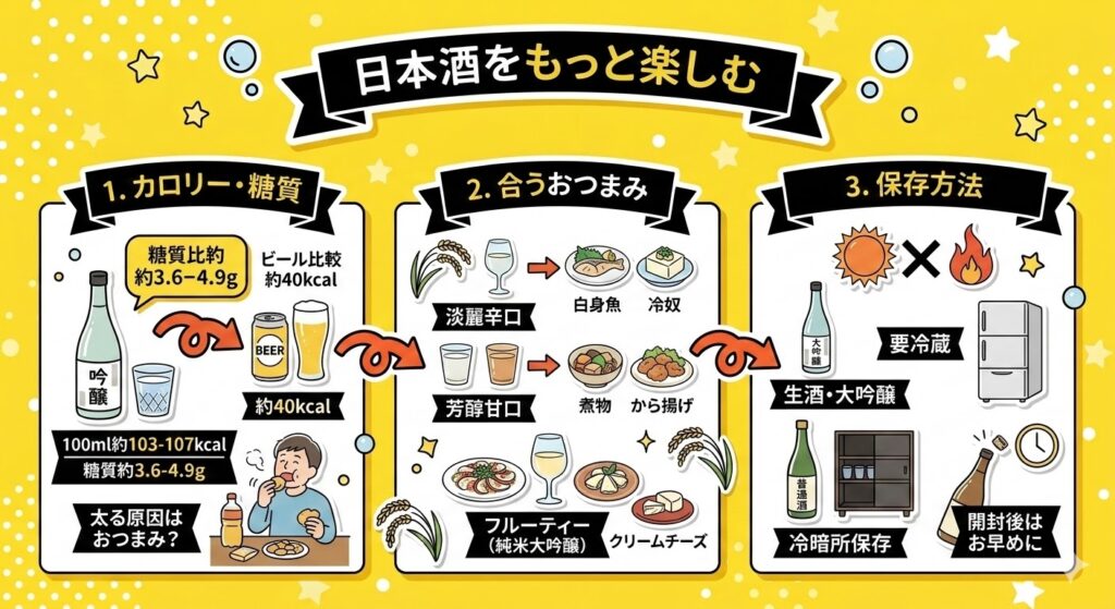 日本酒をもっと楽しむ