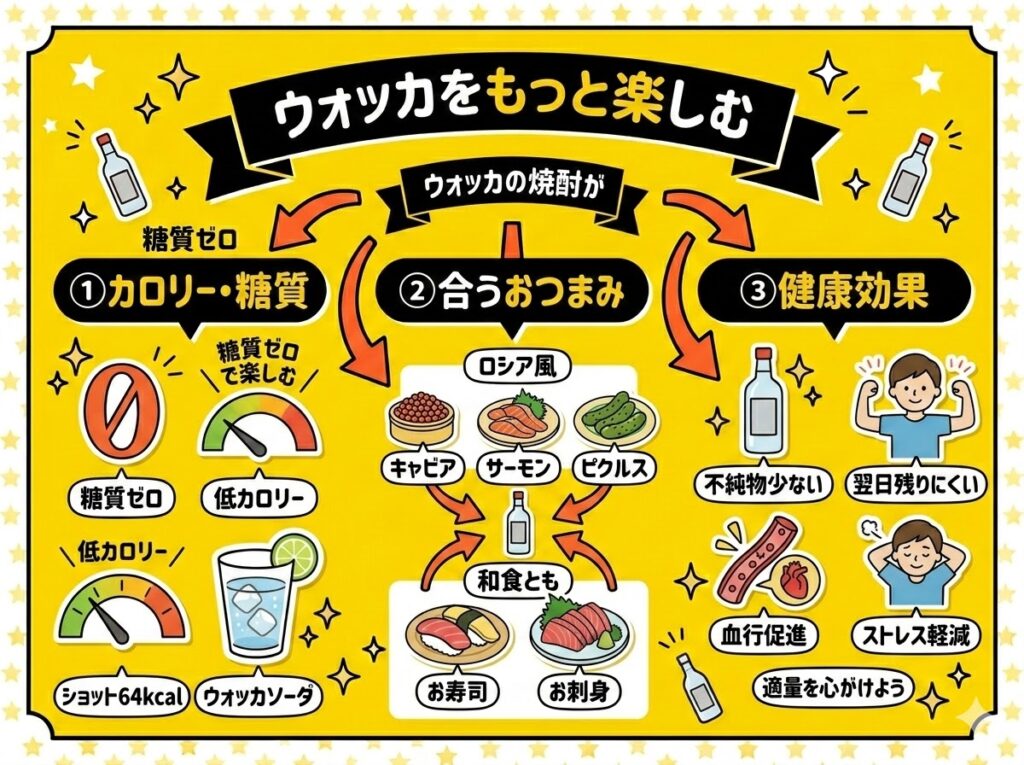 ウォッカをもっと楽しむ