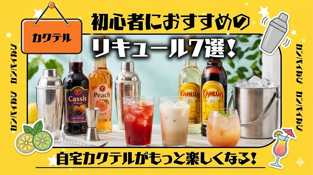 初心者におすすめのリキュール7選!自宅カクテルが楽しくなる最初の1本