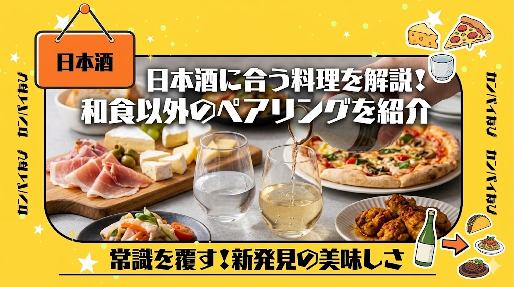 日本酒に合う料理を解説！和食以外のペアリングを紹介
